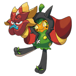 Hearthflame Mask Ogerpon artwork