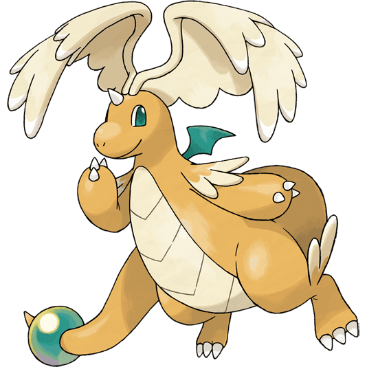 Mega Dragonite official artwork