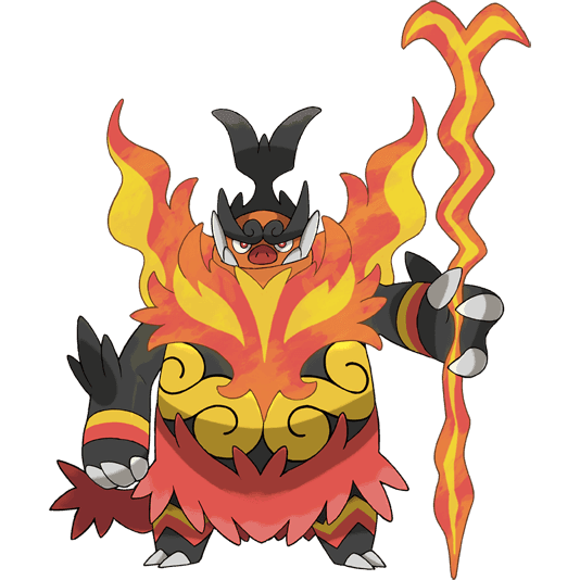 Mega Emboar official artwork
