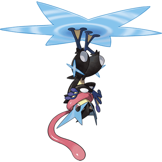 Mega Greninja official artwork