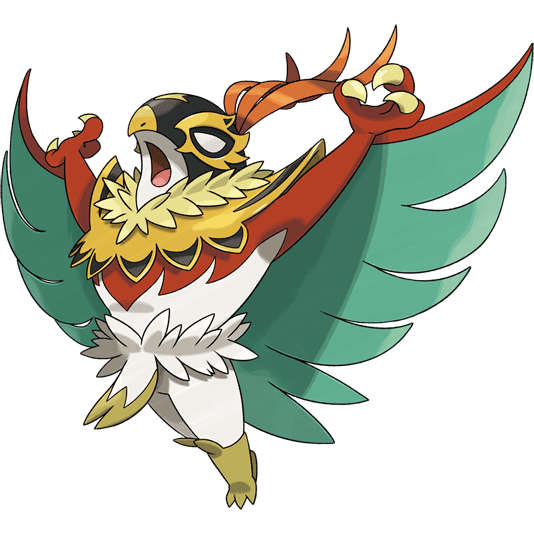 Mega Hawlucha official artwork