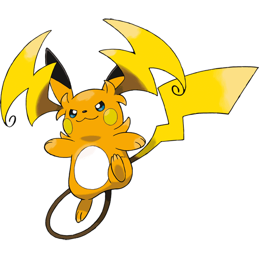 Mega Raichu Y official artwork