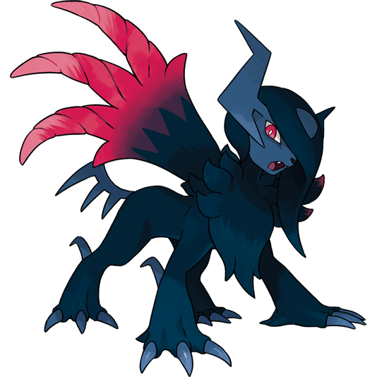 Mega Absol Z official artwork
