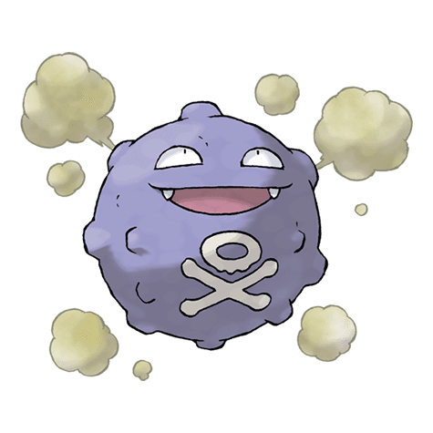 Koffing official artwork