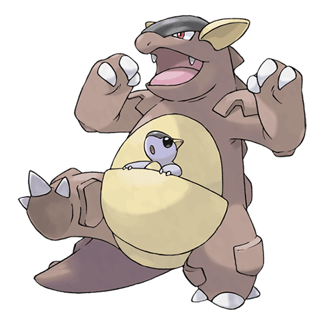 Kangaskhan official artwork