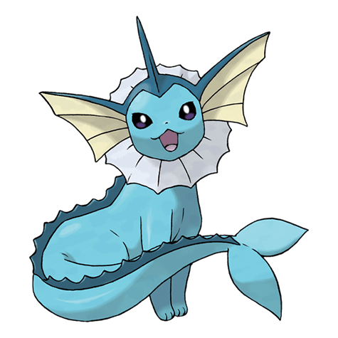 Vaporeon official artwork