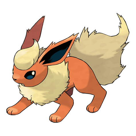 Flareon official artwork