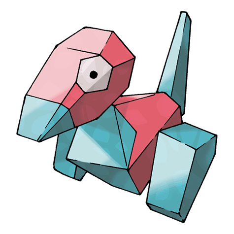 Porygon official artwork