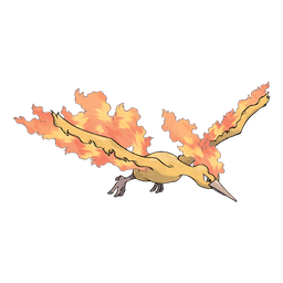 Moltres artwork