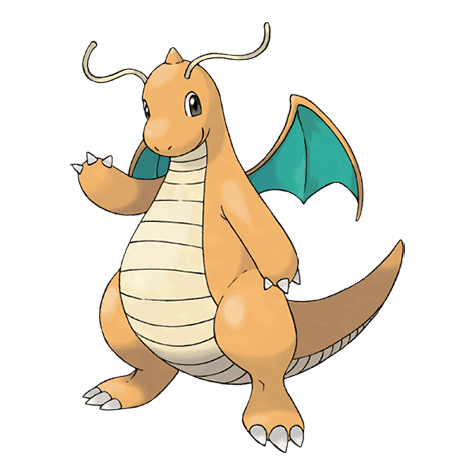 Dragonite official artwork