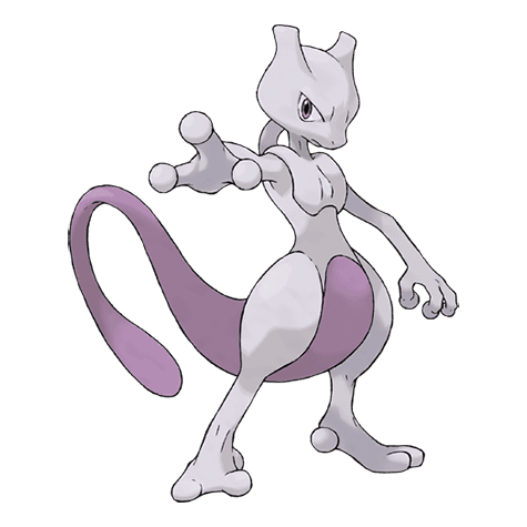 Mewtwo official artwork