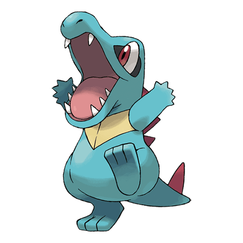 Totodile official artwork