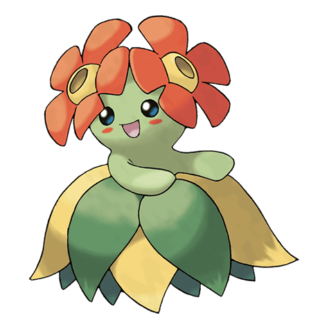 Bellossom official artwork