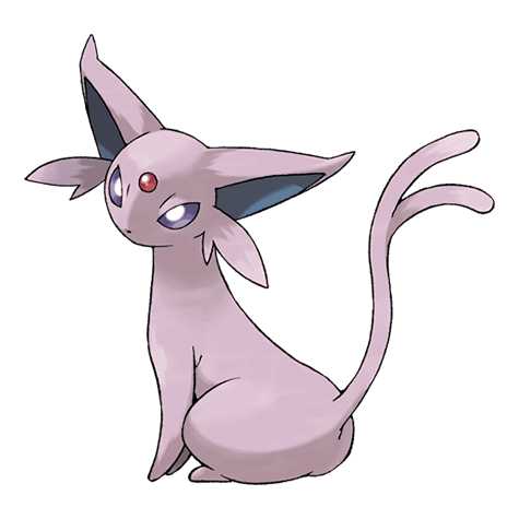 Espeon official artwork