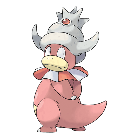 Slowking official artwork