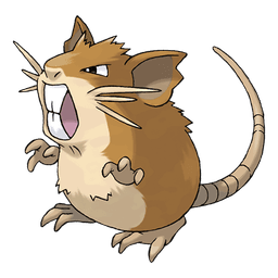 Raticate artwork