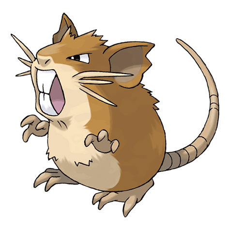 Raticate official artwork