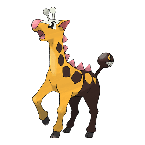 Girafarig official artwork