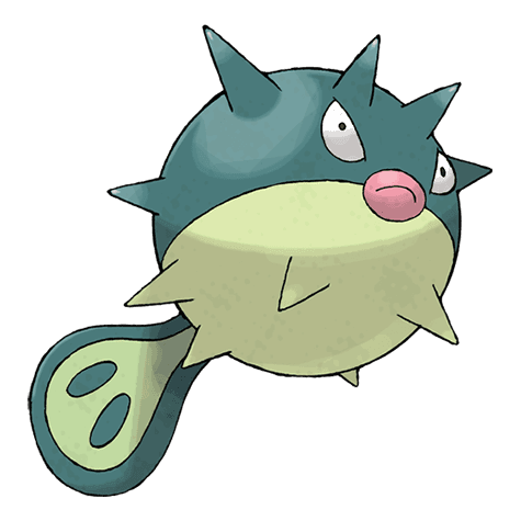 Qwilfish official artwork
