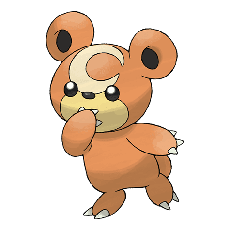 Teddiursa official artwork