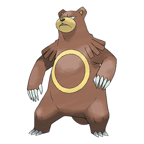 Ursaring official artwork