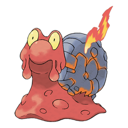Magcargo artwork