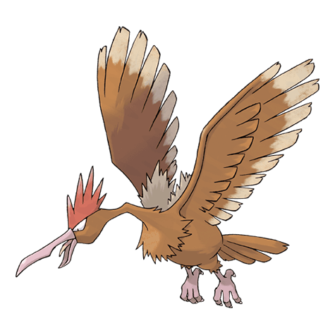 Fearow official artwork
