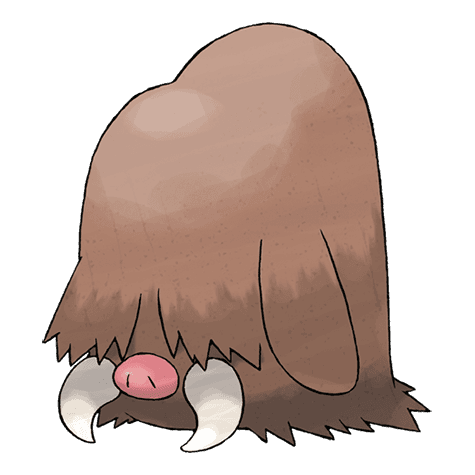 Piloswine official artwork