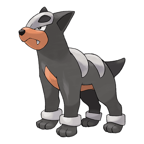 Houndour official artwork