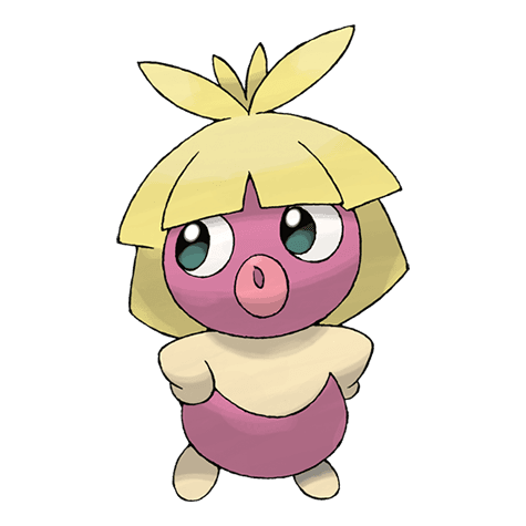 Smoochum official artwork