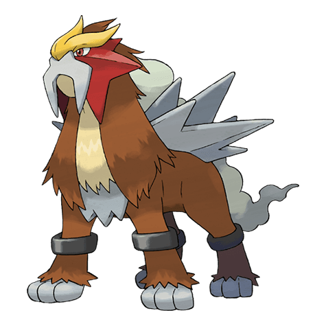 Entei official artwork