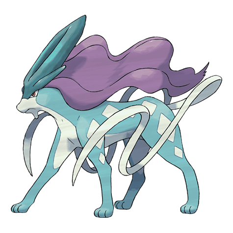 Suicune official artwork