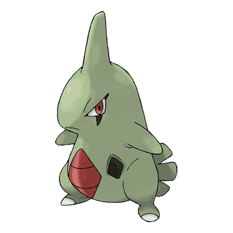 Larvitar official artwork