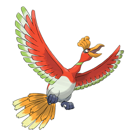 Ho-Oh official artwork