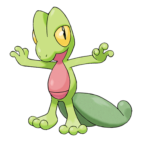 Treecko official artwork