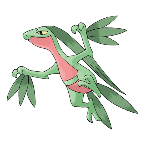 Grovyle official artwork