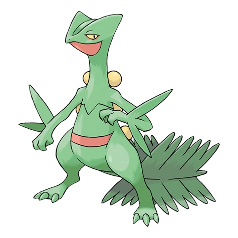 Sceptile official artwork