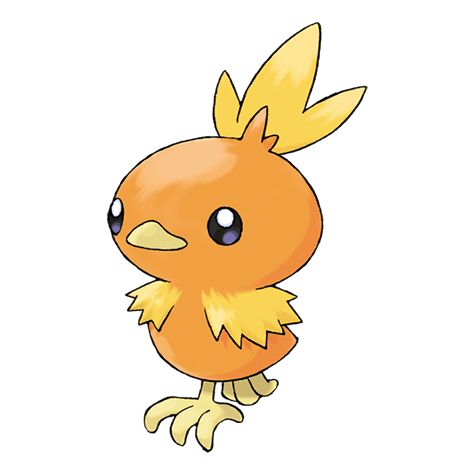 Torchic official artwork