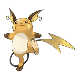 Raichu artwork