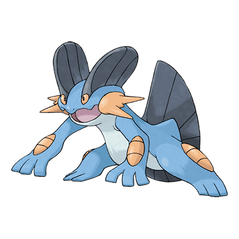Swampert official artwork