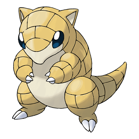 Sandshrew official artwork