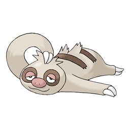 Slakoth artwork