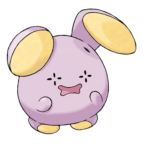 Whismur official artwork