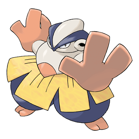 Hariyama official artwork