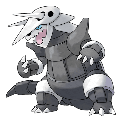 Aggron official artwork