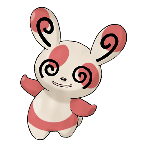 Spinda official artwork