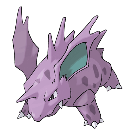 Nidorino official artwork