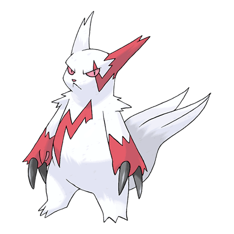 Zangoose official artwork