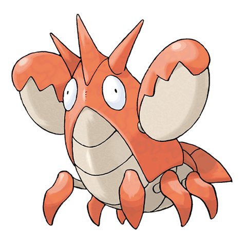 Corphish official artwork