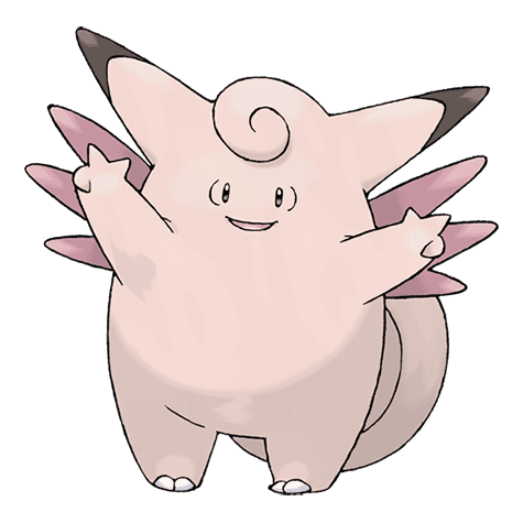 Clefable official artwork